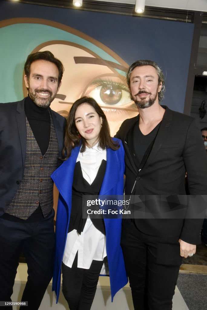 "Uncovered" Collective Exhibition Opening At Galerie Goldshteyn-Saatort In Paris