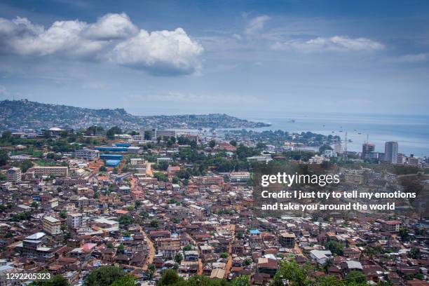 freetown, sierra leone - africa - フリータウン市 ストックフォトと画像