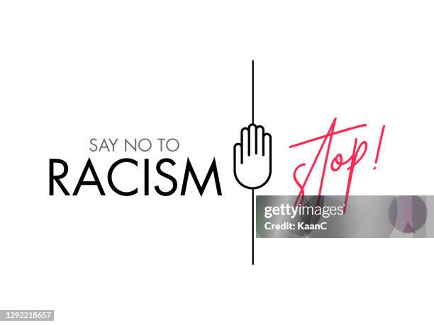 Stop Racism Examples 51 Stop Racism Icon High Res Illustrations - Getty Images