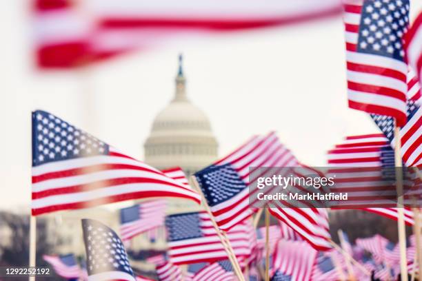 presidential inauguration in washington mall - us presidents stock pictures, royalty-free photos & images