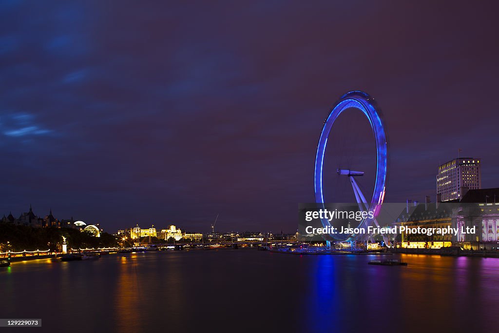 England, Greater London, London Eye.