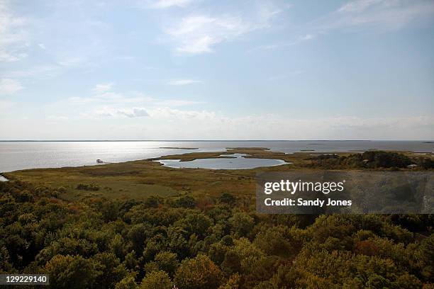 currituck sound - inlet stock pictures, royalty-free photos & images