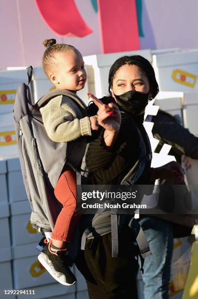 Canon W. Jack Curry and Ayesha Curry attend Eat. Learn. Play., the 8th Annual Christmas with the Currys hosted by Co-Founders Stephen and Ayesha...