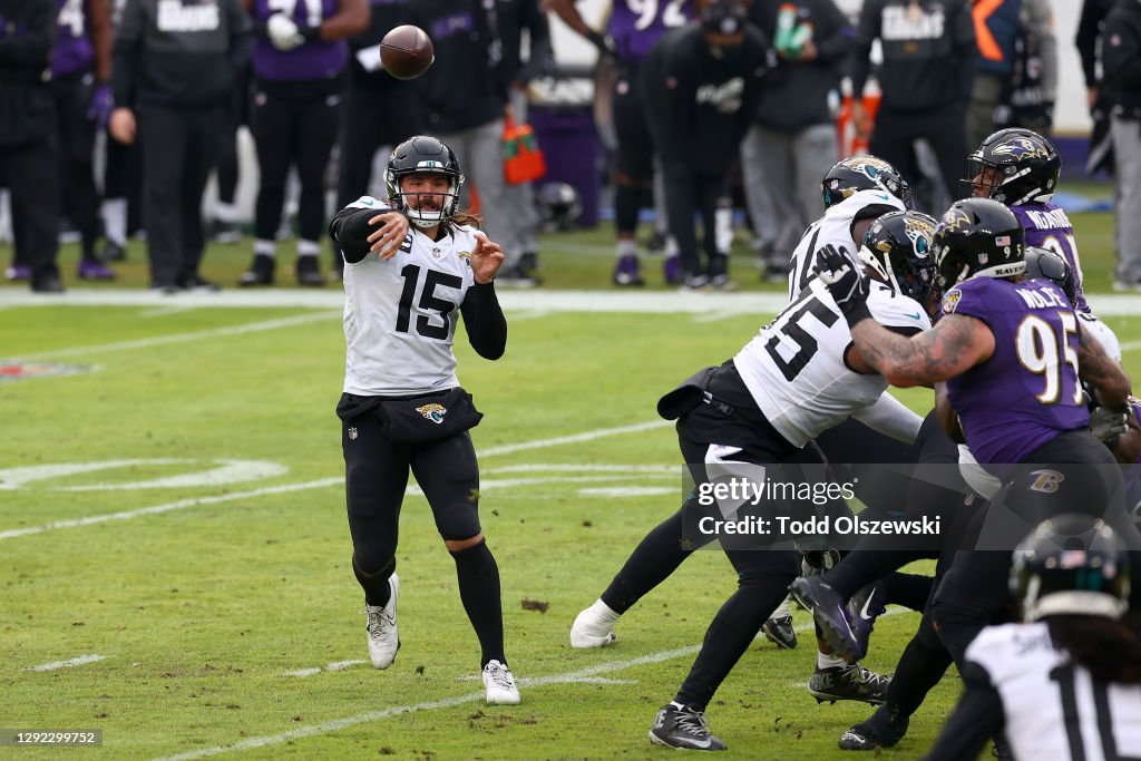 Jacksonville Jaguars v Baltimore Ravens