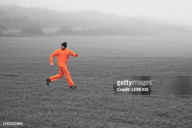 break in prison - pursuit stock pictures, royalty-free photos & images