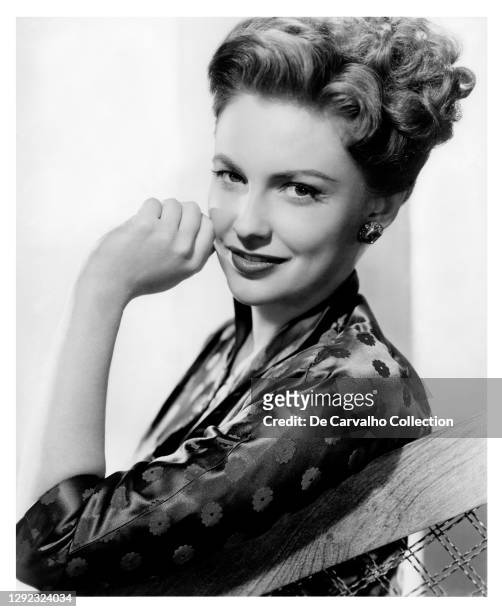 Actress Joan Leslie as ‘Donna’ in a publicity shot from the movie 'Born to Be Bad' United States.