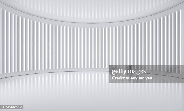 3d rendering exhibition background - electric light stock illustrations stockfoto's en -beelden