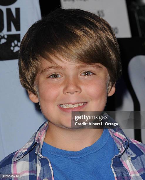 Actor Tarik Ellinger arrives for the Dunking For Dogs Benefit For The 600Million Website held at ECCO Ultra Lounge on October 12, 2011 in Los...