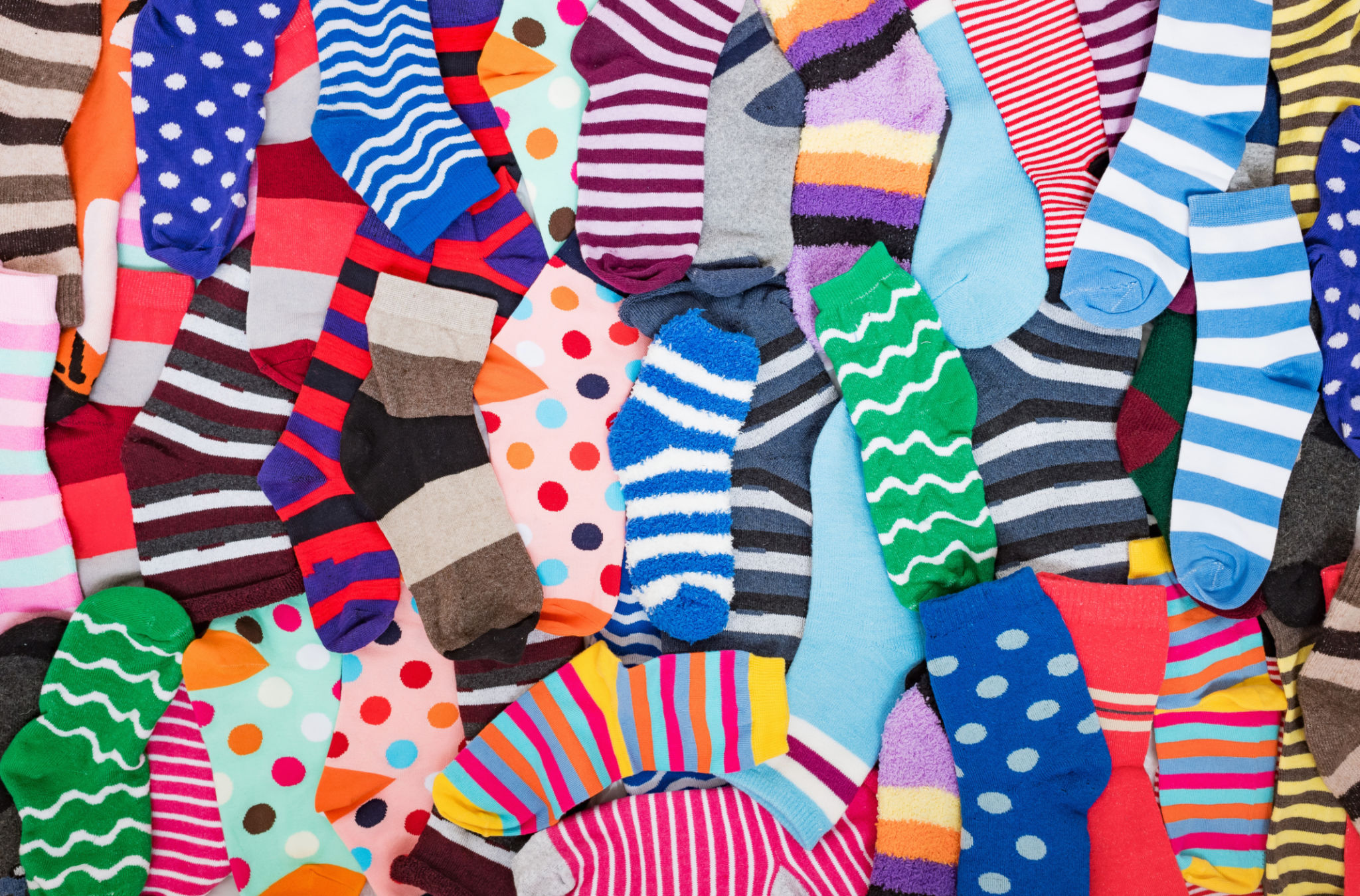 colorful socks
