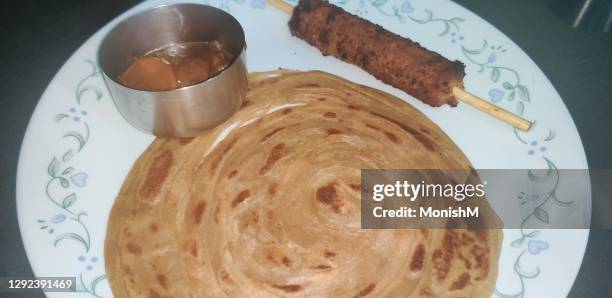 indian meal - kerala food stock-fotos und bilder