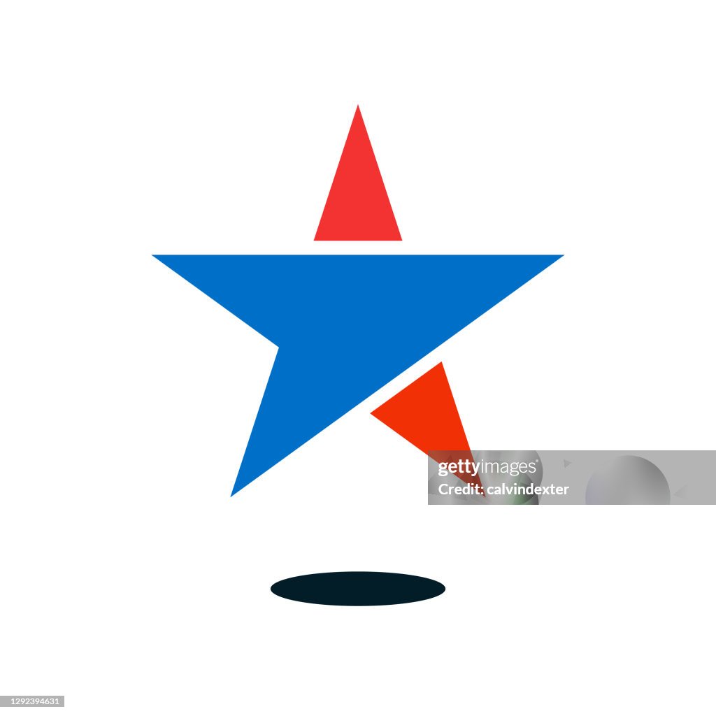 Star shape icon design