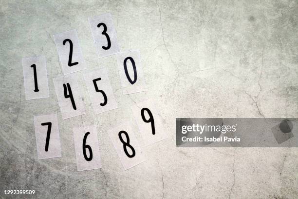 typography numbers over black background - number 3 background stock pictures, royalty-free photos & images