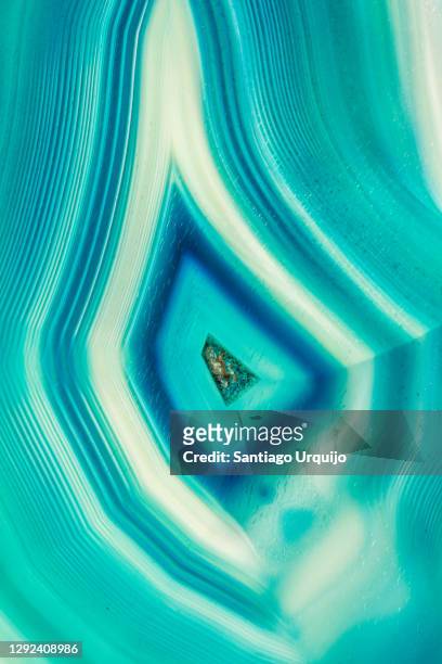 cross section of blue agate - agate stock pictures, royalty-free photos & images