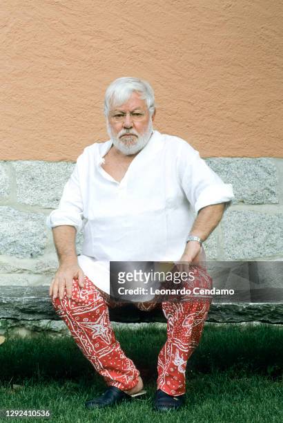 Italian actor Paolo Villaggio , Locarno, Switzerland, 17th August 2000.