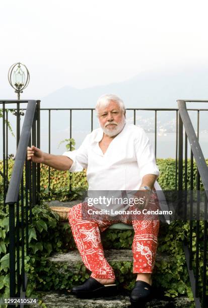 Italian actor Paolo Villaggio , Locarno, Switzerland, 17th August 2000.