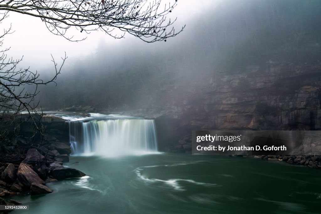 Cumberland Falls in the Fog