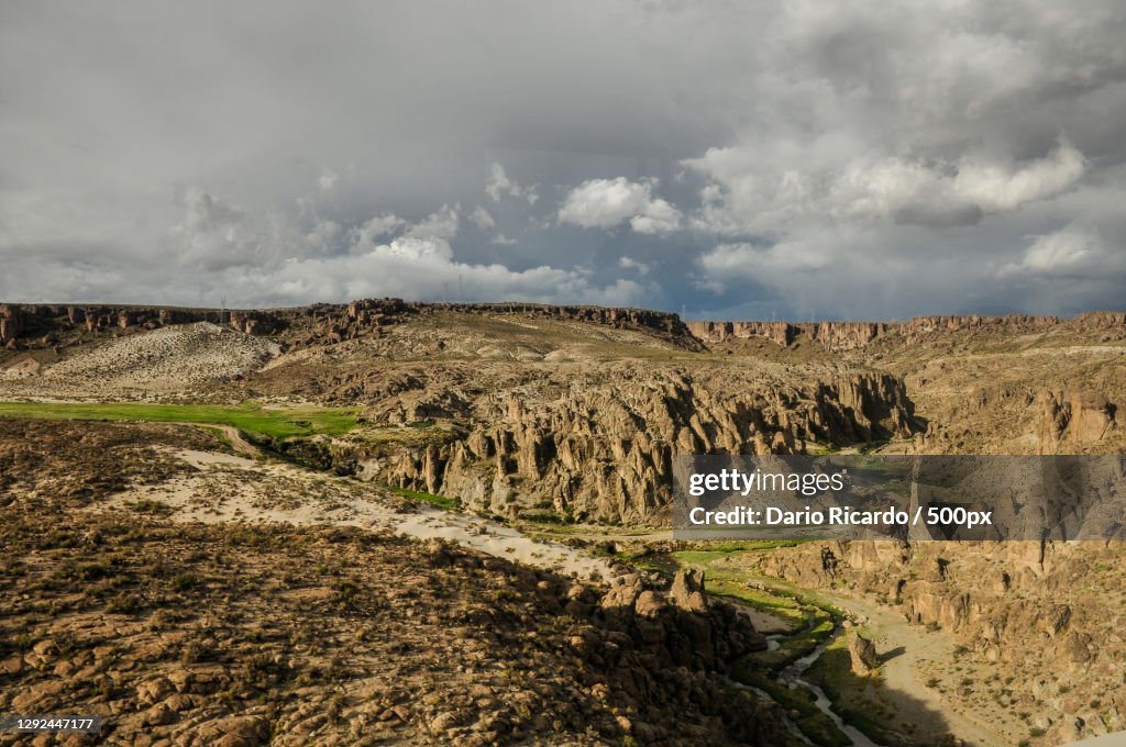 Panoramic view of landscape against sky