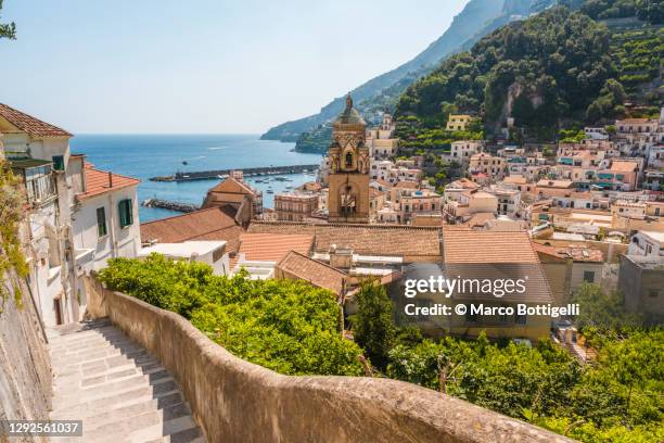 amalfi city, amalfi coast, italy - アマルフィ海岸 ストックフォトと画像