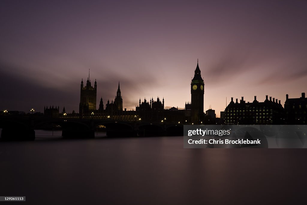 Westminster twilight