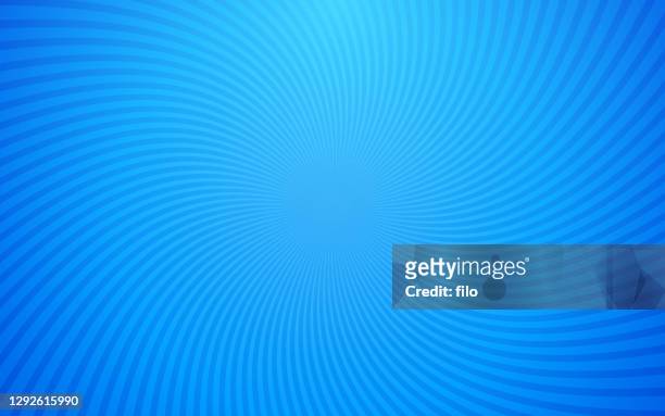abstract spiral swirl blue background pattern - zoom bombing stock illustrations