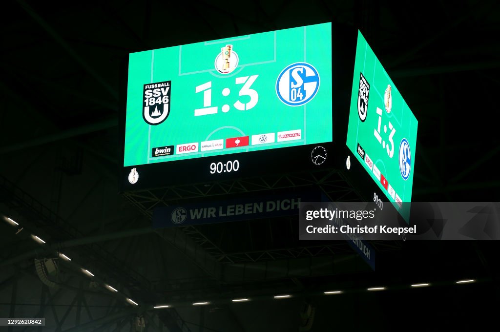 SSV Ulm 1846 Fußball v FC Schalke 04 - DFB Cup: Second Round