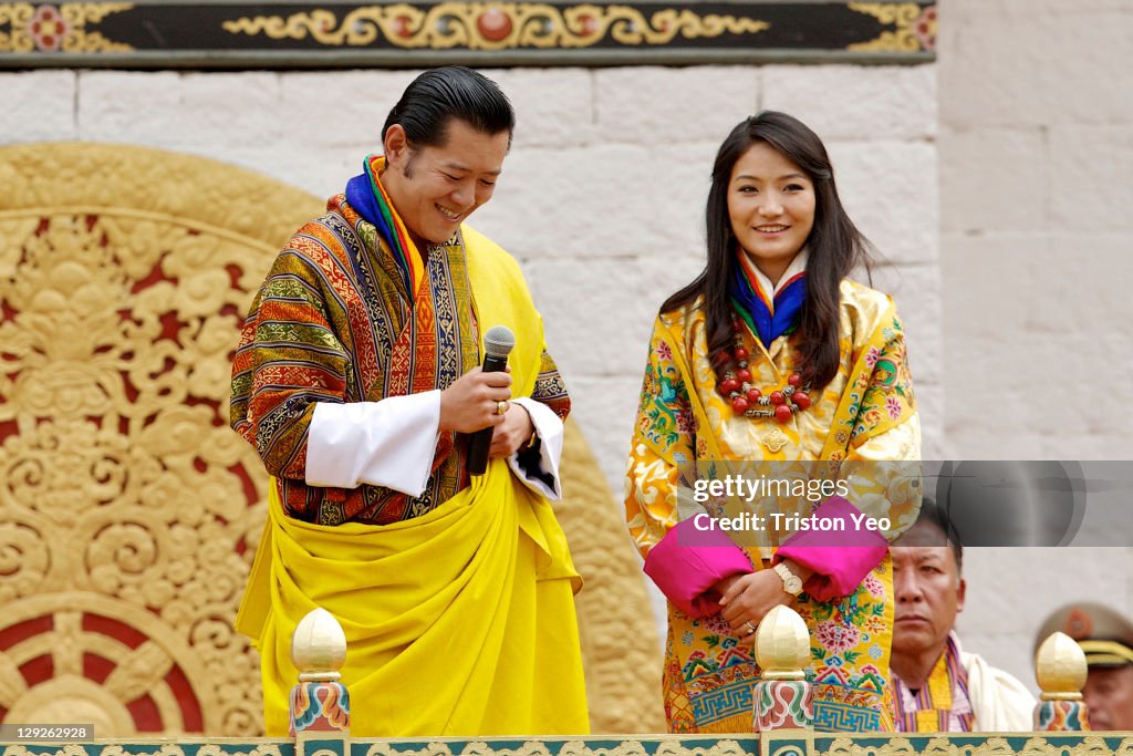 Bhutan Celebrates As The King Marries