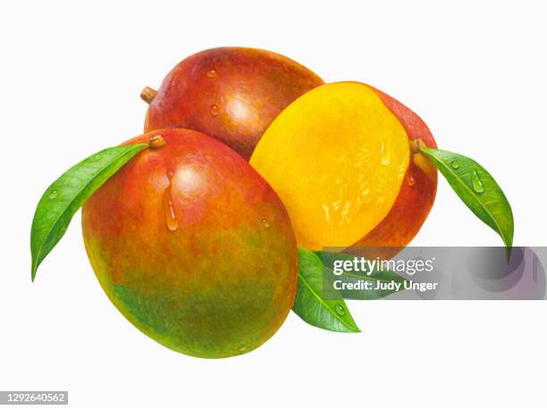 芒果米德利 - mango fruit 幅插畫檔、美工圖案、卡通及圖標