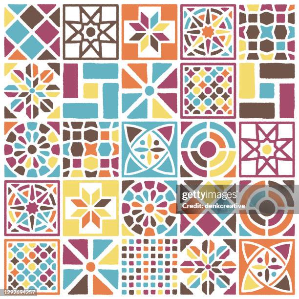 Holiday Tile Pattern 779 Christmas Tiles Stock Photos, High-Res Pictures, and Images - Getty ...