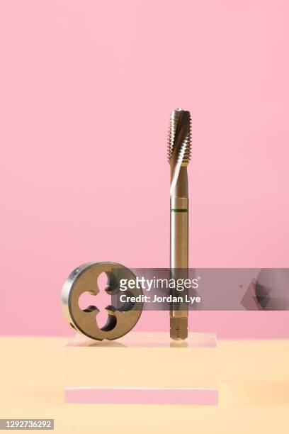 tap and die - milling stock pictures, royalty-free photos & images