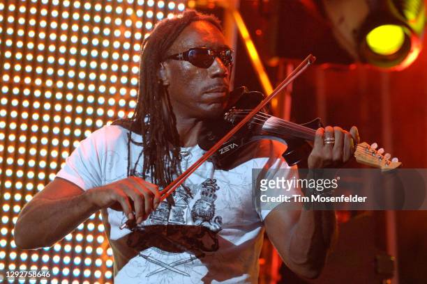 Boyd Tinsley of the Dave Matthews Band performs at the Greek Theatre on September 5, 2008 in Berkeley, California.