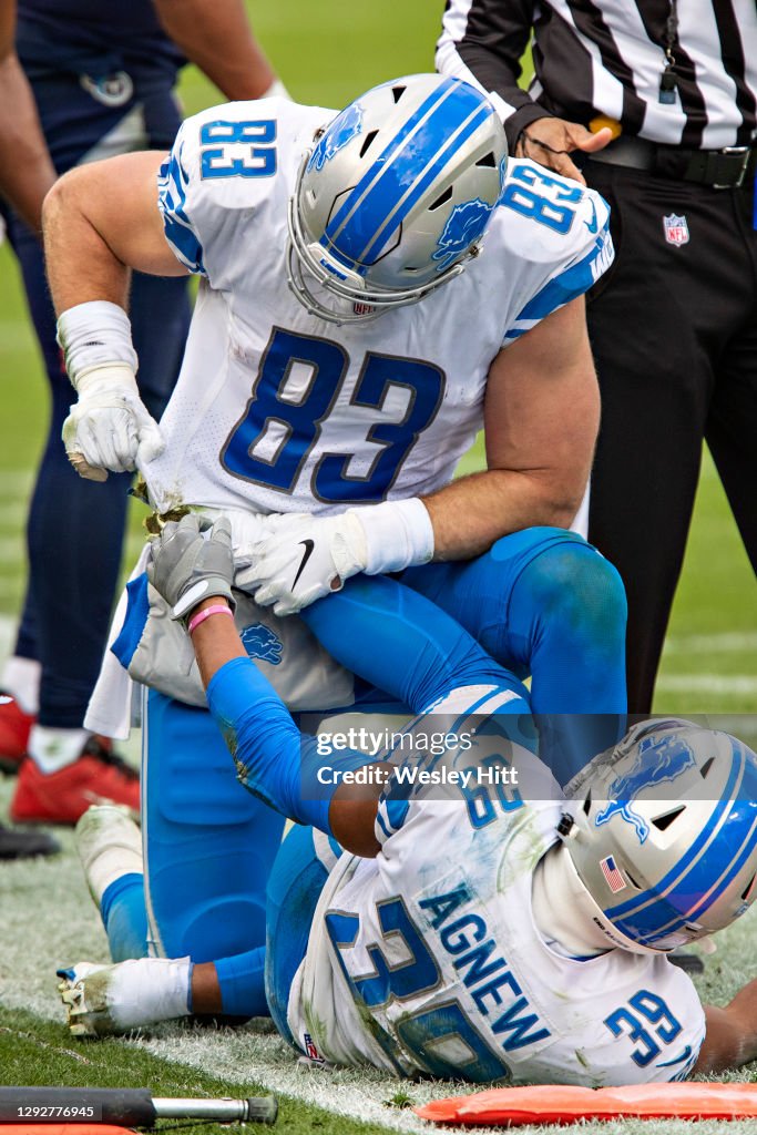 Detroit Lions v Tennessee Titans