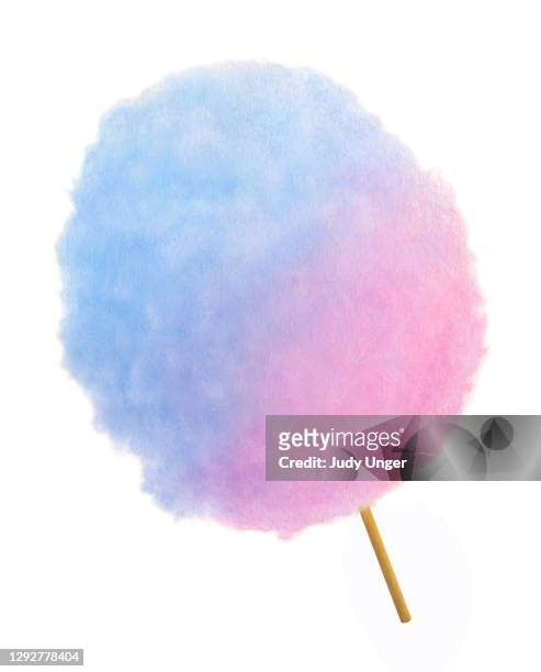 cotton candy - cotton candy stock illustrations