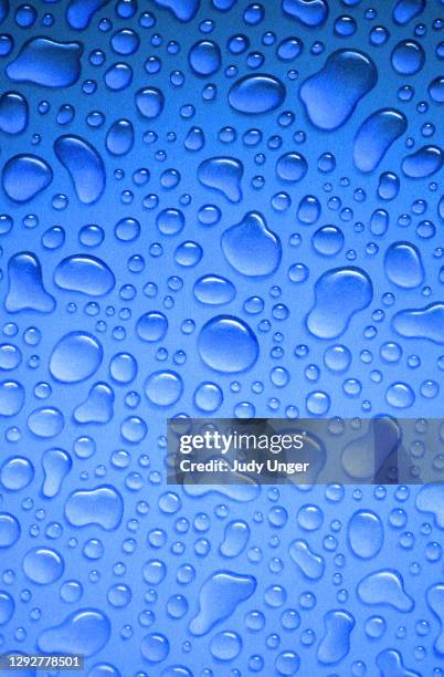 droplet gradation blue - saturated color stock illustrations