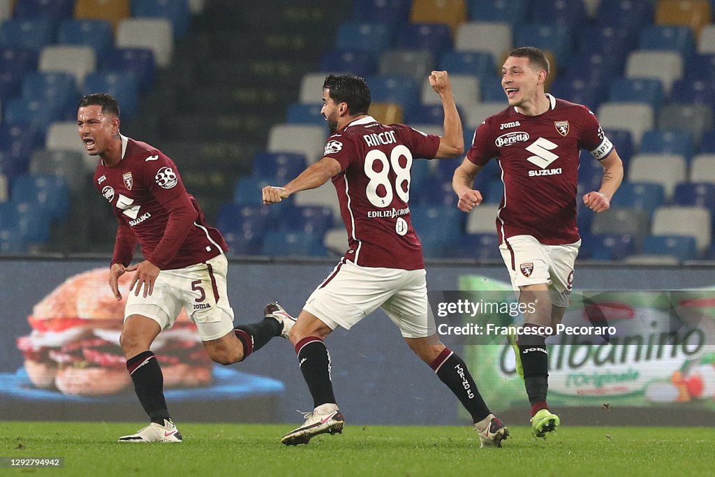 SSC Napoli v Torino FC - Serie A