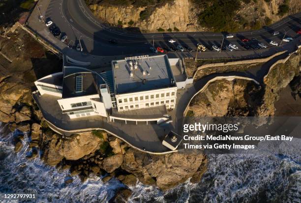The Cliff House is seen from this drone view near at Land's End in San Francisco, Calif., on Monday, Dec. 21, 2020. It was recently announced that...