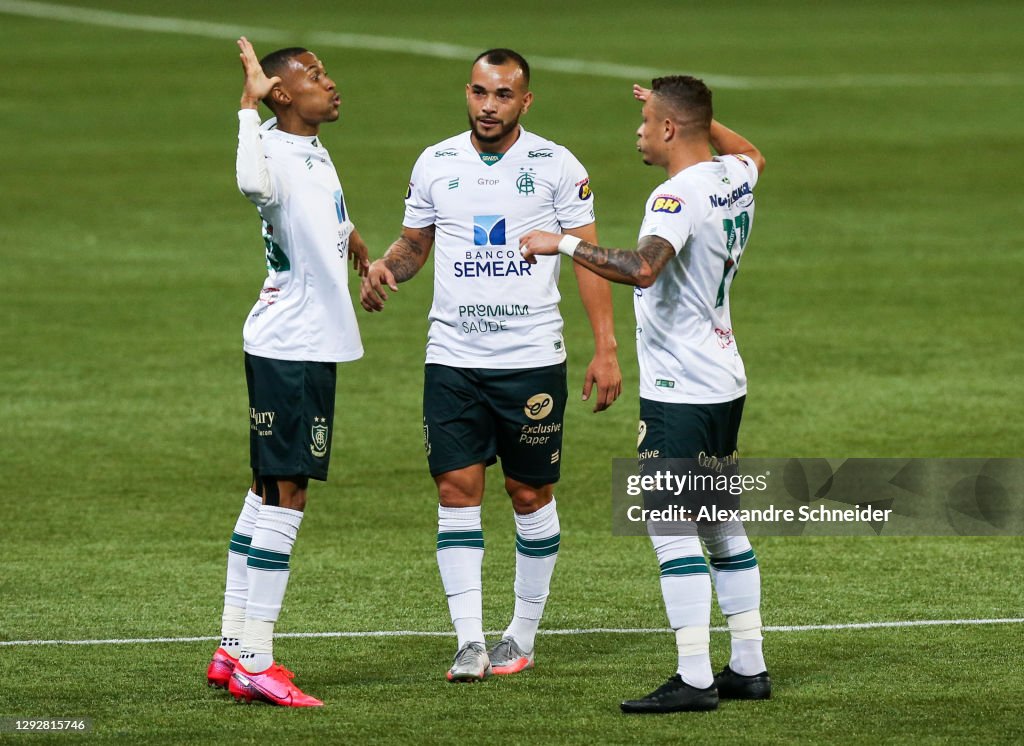 2020 Copa do Brasil Semi Final 1: Palmeiras v America Play Behind Closed Doors Amidst the Coronavirus (COVID - 19) Pandemic