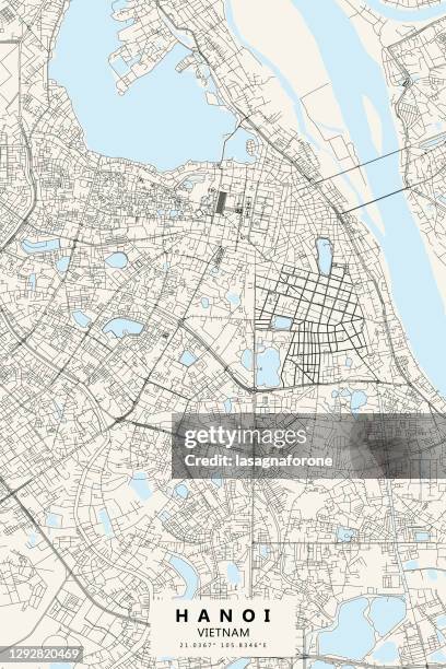 ilustraciones, imágenes clip art, dibujos animados e iconos de stock de hanoi, mapa vectorial de vietnam - vietnam war