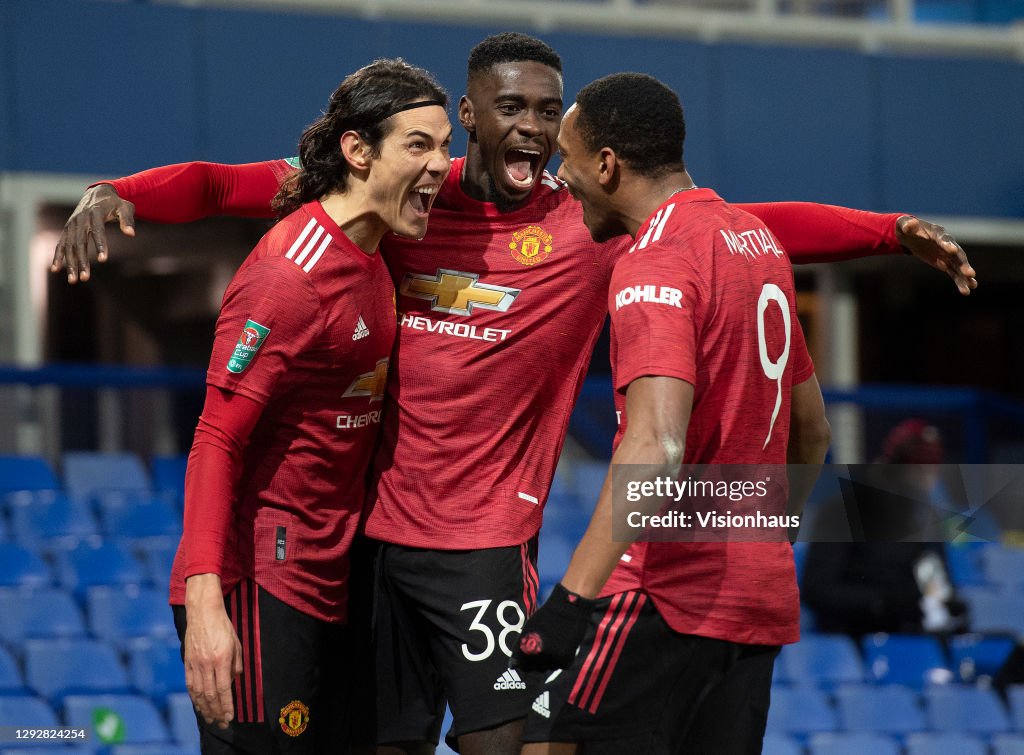 Everton v Manchester United - Carabao Cup Quarter Final