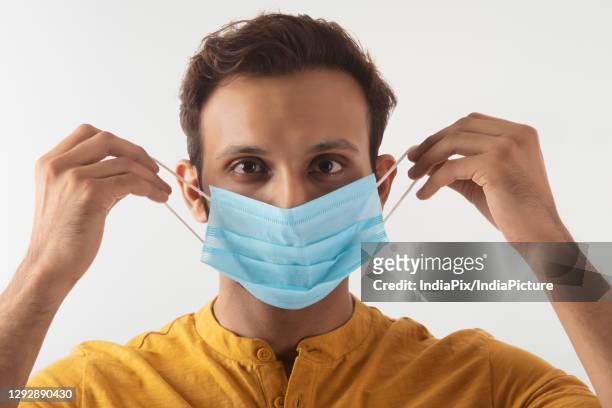 Covid Mask Covering Eyes Photos and Premium High Res Pictures - Getty ...