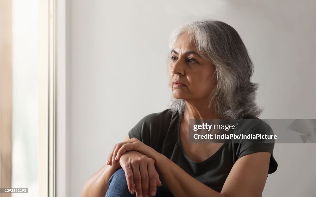 Portrait of a grandmother. (Senior)