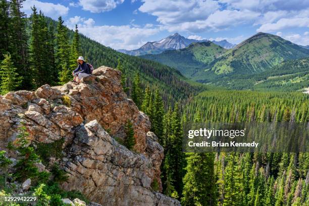 on the edge - kananaskis - fotografias e filmes do acervo