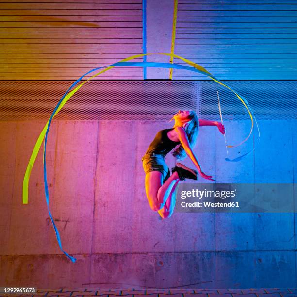 Spining Ribbon Ribbon Twirling Photos and Premium High Res Pictures - Getty Images