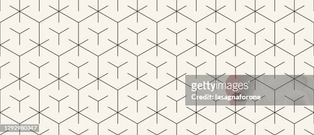 seamless geometric vector pattern - in a row stock illustrations