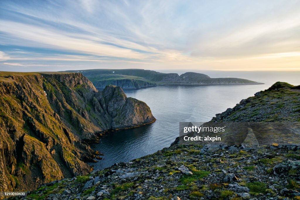 Kliffen van Noordkaap, Noorwegen