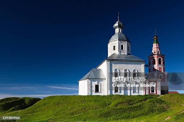 golden ring, suzdal, suzdal churches - suzdal stock pictures, royalty-free photos & images