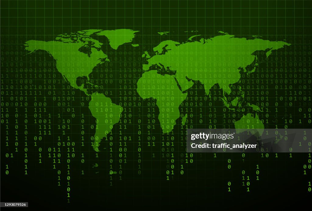Matrix Code Outline Matrix Code Background High-Res Vector Graphic - Getty Images