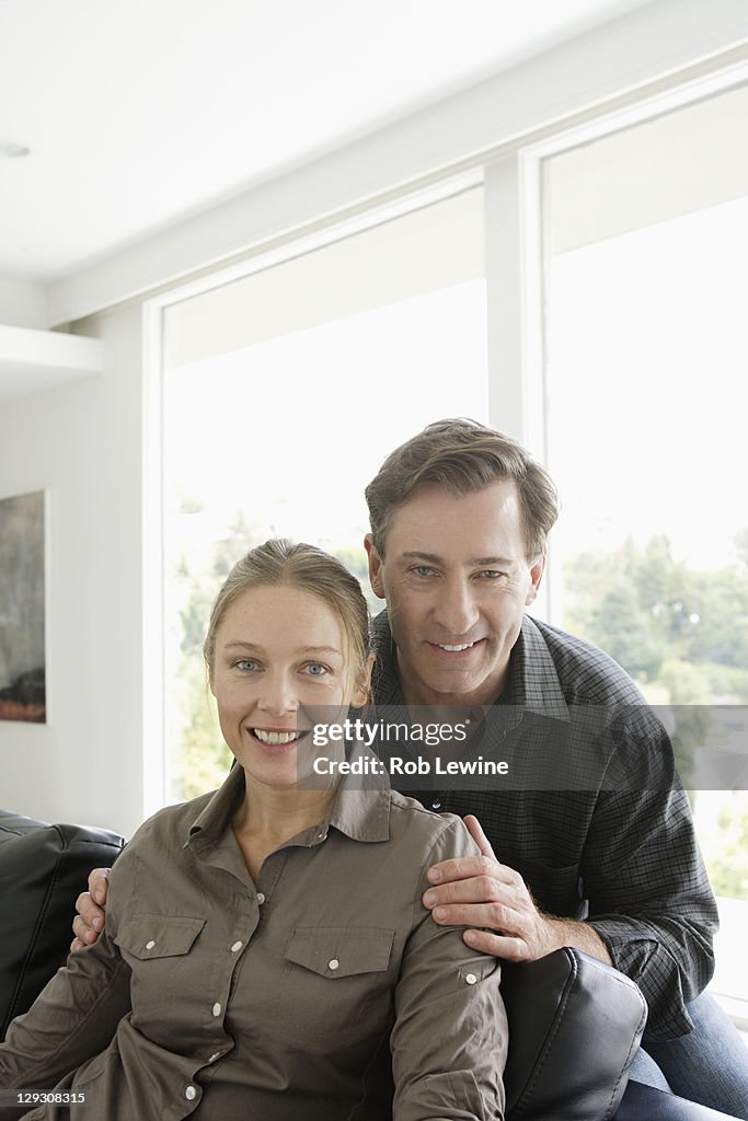 Portrait of mature couple