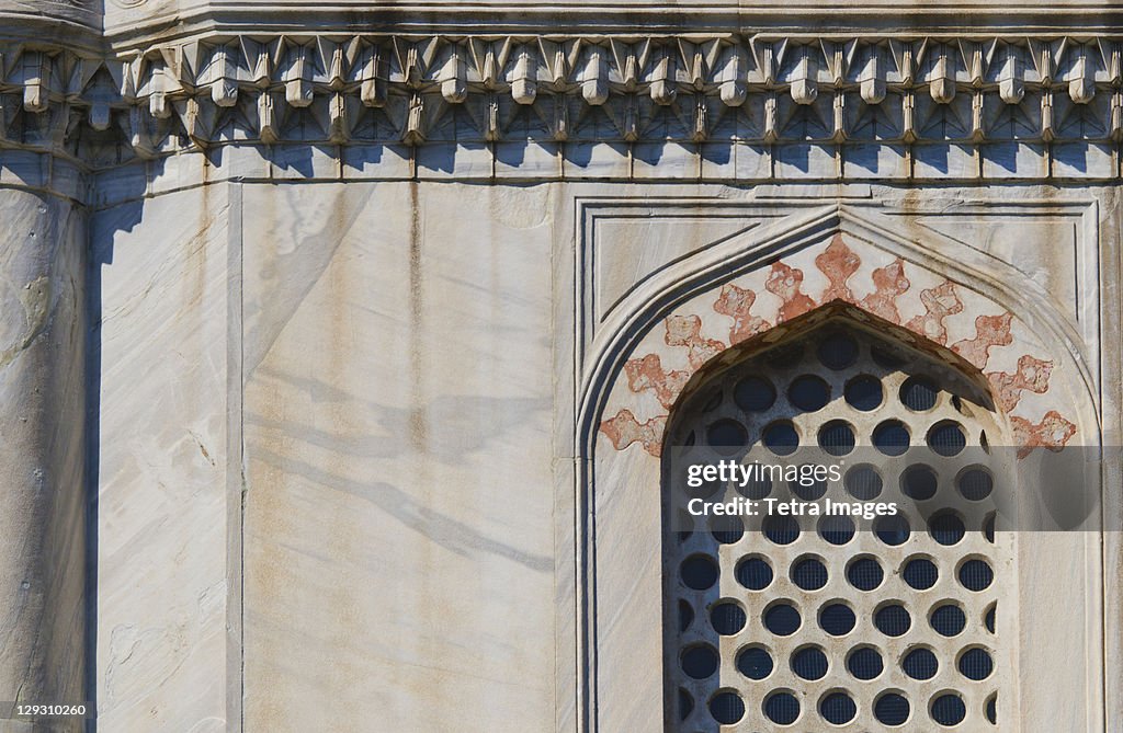 Turkey, Istanbul, Haghia Sophia window detail