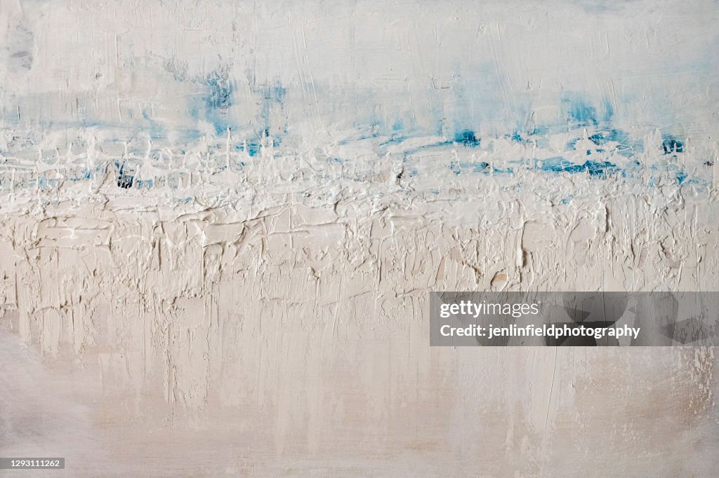 Mixed Medium Painting on Canvas