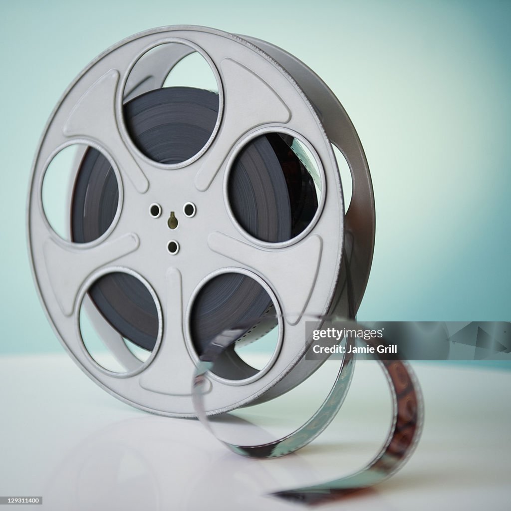 Close up of film reel